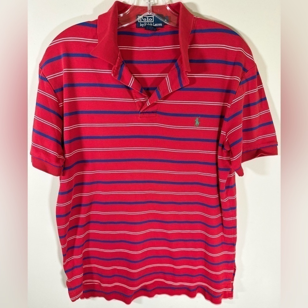 Men's Striped Polo Shirt